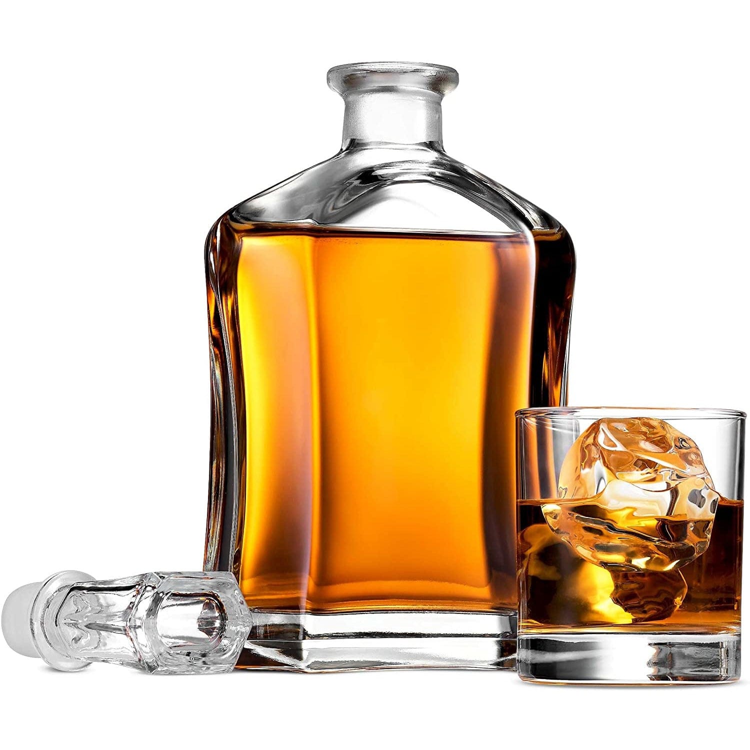 Capitol Glass Whiskey Decanter - Bourbon Central
